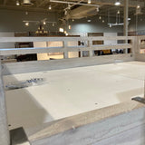 Restoration Hardware Laguna Study Loft Full Bed BEDS Whitewashed 45w79d77h