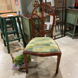 English Mahogany Side Chair DINING CHAIRS 21w18d39h