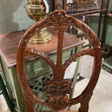 English Mahogany Side Chair DINING CHAIRS 21w18d39h