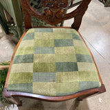 English Mahogany Side Chair DINING CHAIRS 21w18d39h