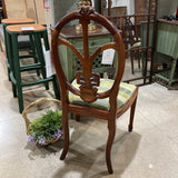 English Mahogany Side Chair DINING CHAIRS 21w18d39h