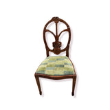 English Mahogany Side Chair DINING CHAIRS 21w18d39h