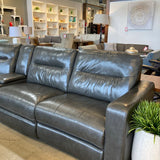 Flexsteel Laf Power Recliner Monet SECTIONAL Gray 128w128d36h