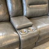Flexsteel Laf Power Recliner Monet SECTIONAL Gray 128w128d36h
