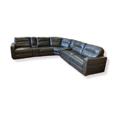 Flexsteel Laf Power Recliner Monet SECTIONAL Gray 128w128d36h