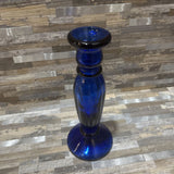 2pc Set Cobalt Glass Candle Holder ACCESSORIES 4d9h