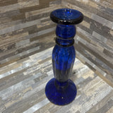 2pc Set Cobalt Glass Candle Holder ACCESSORIES 4d9h