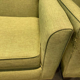 PFI Minimalist Fabric Armchair CHAIR Green 34w34d34h