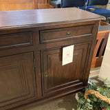 Ballard Designs Dehavilland 3-Door CONSOLE TABLE 60w18d36h