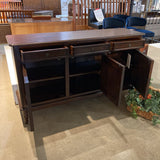 Ballard Designs Dehavilland 3-Door CONSOLE TABLE 60w18d36h