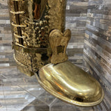 Italian Brass Boot Shaped Umbrella or Cane Stand ACCESSORIES 14Wx5Dx21H