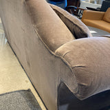 Designlines By Mitchell Gold Corduroy Roll-Arm SOFA Light Brown 88w34d34h