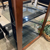 Bell'O Wood & Glass Audio Tower FURNITURE 27w20d36h