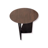Ethnicraft Geometric Side Table END/SIDE TABLE Teak 20.5d20h