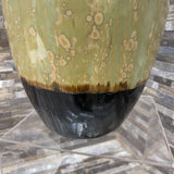 2-Tone Ceramic Drip Glaze Vase ACCESSORIES 7Wx13H