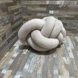 Small Knot Cushion ACCESSORIES Light Gray 8"