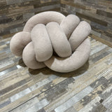 Small Knot Cushion ACCESSORIES Light Gray 8"