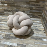 Small Knot Cushion ACCESSORIES Light Gray 8"