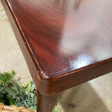 Danish Wood Rectangular DINING TABLE Cherry 65w37d29h