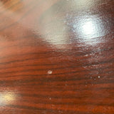 Danish Wood Rectangular DINING TABLE Cherry 65w37d29h