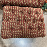 Tufted Mid-Century Armchair w/ Ottoman CHAIR 32w38d26h
