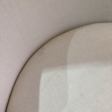 Pottery Barn Balboa Grand Swivel Armchair CHAIR Ivory 51w53d31h