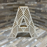 Decorative Wood "A" ACCESSORIES 8w1d8h