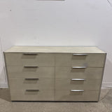 Restoration Hardware Saunderson Shagreen 6-Drawer DRESSERS/CHESTS 72Wx20Dx42H