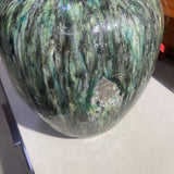 Heavy Terracotta Spotty Glaze Vase ACCESSORIES 12Wx16H