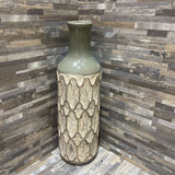Modern Dual Texture Vase ACCESSORIES 5Wx17H