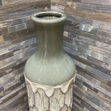 Modern Dual Texture Vase ACCESSORIES 5Wx17H