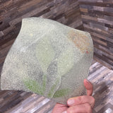 Fused Slag Art Glass Lily Dish ACCESSORIES 7Wx1H