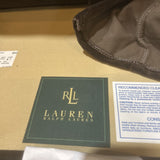 Ralph Lauren Custom Velvet Carlow Chair LOUNGE CHAIRS 33w32d33h Brown