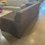 Nathan Anthony Elton Custom Beveled SOFA Brown 84w40d35h