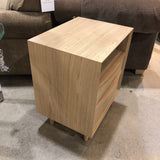 Article Lenia 2-Drawer NIGHTSTAND White Oak 20w15d24h