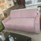 Interior Define James Single Down Filled Sleeper SOFA Pink 84Wx40Dx28H
