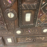 Antique Indian Dowry Damchiya Chest FURNITURE 47w13d43h