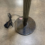 Hovnas Chrome Fiber Optic Bulb FLOOR LAMP 9.5Wx8H