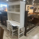 Stanley Furniture Isabella Collection Desk/Hutch w/ Chair FURNITURE White 54w24d77h