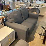 Ashley Furniture 2-Seater Upholstered LOVE SEAT Gray 62w37d37h