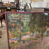 Monet "The Artist's Garden at Giverny" Oversized Musee d'Orsay Museum Poster ART WORK 56Wx40H