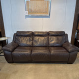 Divani Chateau d'ax 3-Seat Leather SOFA 94w38d36h