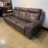 Divani Chateau d'ax 3-Seat Leather SOFA 94w38d36h