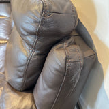 Divani Chateau d'ax 3-Seat Leather SOFA 94w38d36h