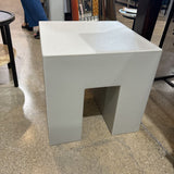 Heller The Vignelli Cube FURNITURE Light Grey 18w18d18h