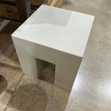 Heller The Vignelli Cube FURNITURE Light Grey 18w18d18h