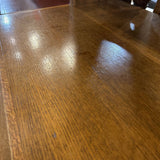 Golden Oak Desk w/ Hutch DESKS 58w24d65h