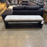 Four Hands Edmon Bench BENCH Sheffield Ivory 67w16d18.5h