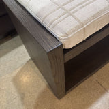Four Hands Edmon Bench BENCH Sheffield Ivory 67w16d18.5h