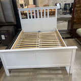 Ikea Luroy Shaker Style FULL BEDS White 58Wx79Dx47H